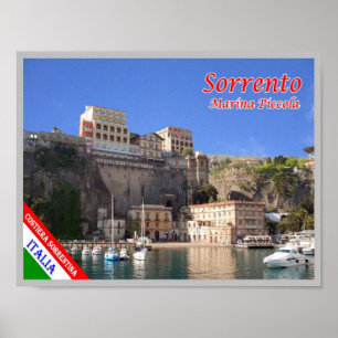 Poster Itália - Campânia - Sorrento Marina Piccola -