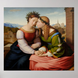 Poster Itália e Alemanha (Itália e Alemanha como Irmãs)