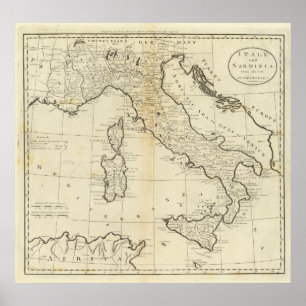 Poster Itália e Sardenha