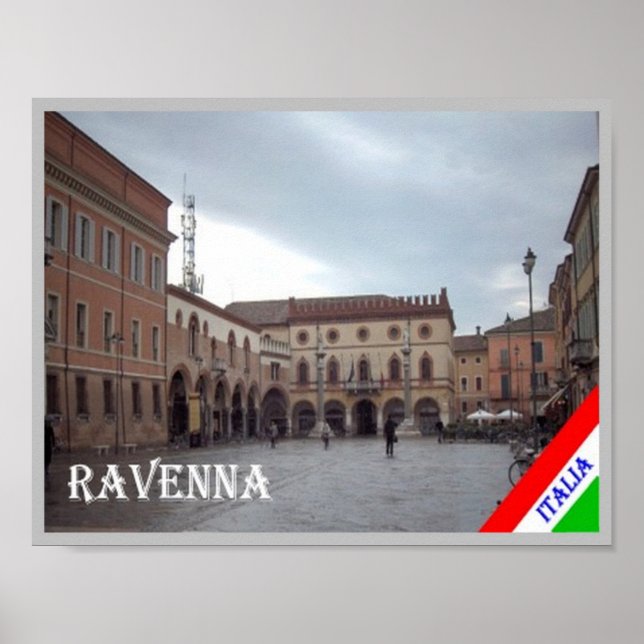 Poster Itália - Emilia Romagna - Ravenna - (Frente)