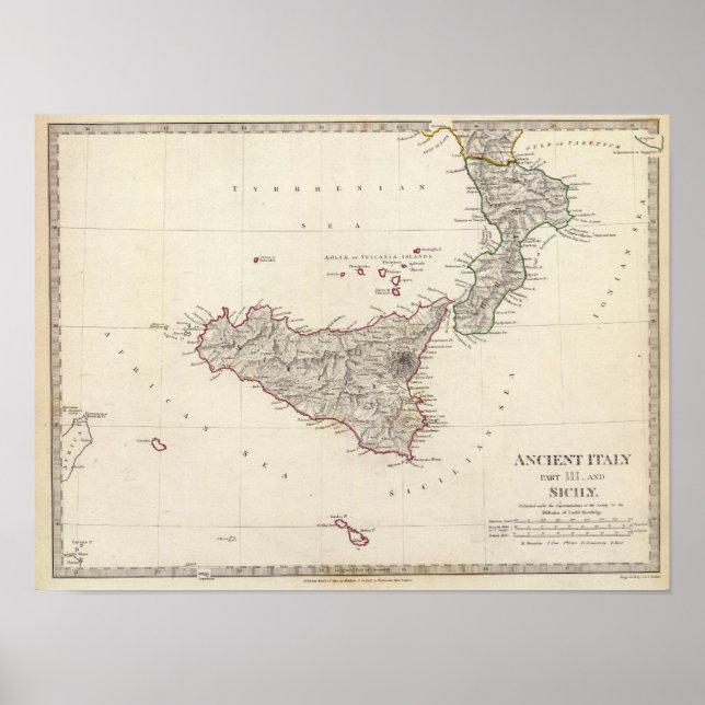 Póster Itália III Antiga (Frente)