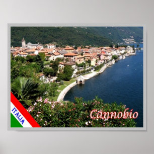 Poster Itália - Lago Maggiore - Cannobio -