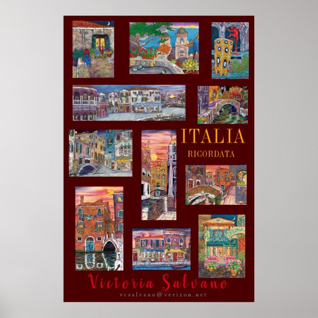 Poster Itália Lembrou (ITALIA RICORDATA) (Frente)