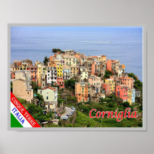 Poster Itália - Ligúria - Cinque Terre - Corniglia -