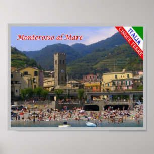 Poster Itália - Ligúria - Cinque Terre - Monterosso -