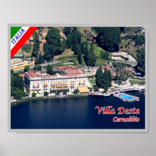 Poster Itália - Lombardia - Lago Como - Cernobbio -