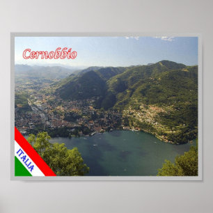Poster Itália - Lombardia - Lago Como - Cernobbio -