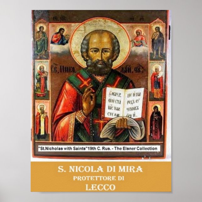 Poster Itália - Lombardia - San Nicola di Mira - (Frente)