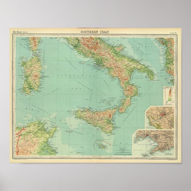 Poster Itália meridional 2 (Frente)