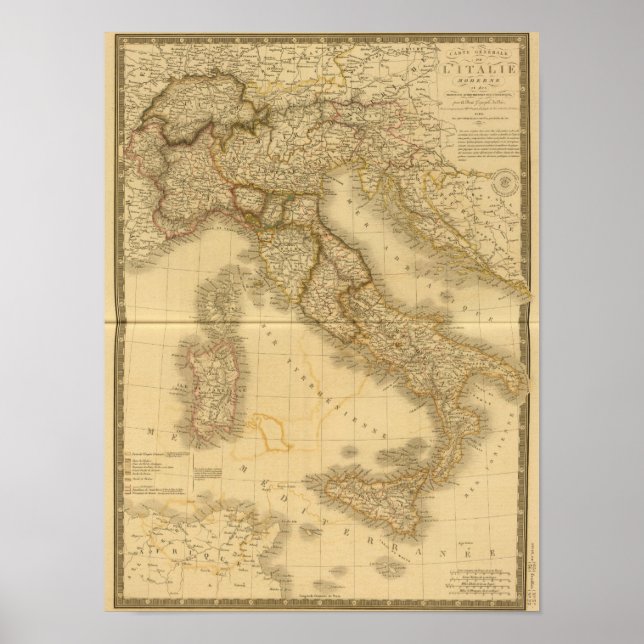 Poster Itália Moderna (Frente)