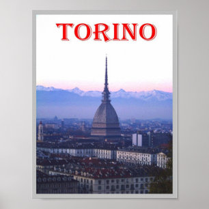 Poster Itália - Piemonte - Torino - La Mole Antonelliana