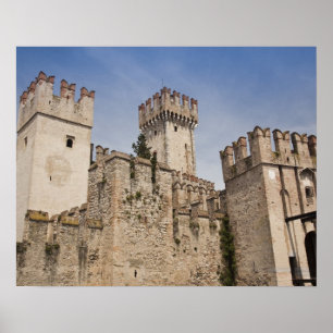 Póster Itália, Província de Bréscia, Sirmione. Castello 2