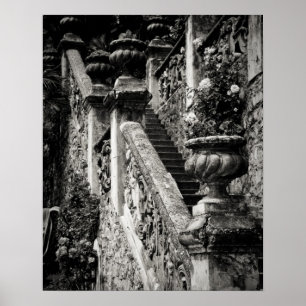 Póster Itália, Província de Lecco, Varenna. Villa Monaste