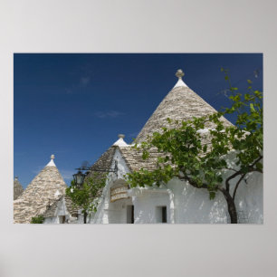 Póster Itália, Puglia, Alberobello, Terra dei Trulli, 2