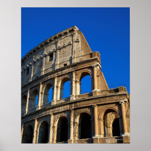 Póster Italia, Roma, coliseu