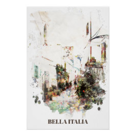 Póster ** Itália Rua AP12 Plantas Subduzidas Poster