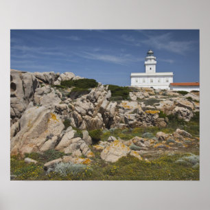 Poster Itália, Sardenha, Santa Teresa Gallura. Capo