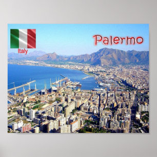 Poster Itália - Sicília - Palermo -