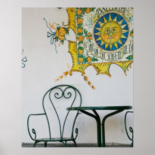 Póster ITÁLIA, Sicília, TAORMINA: Bam, Detalhes do Caf