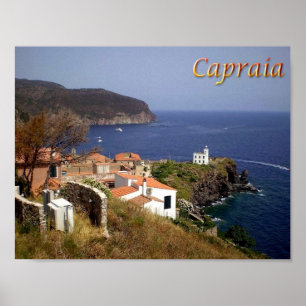 Poster Itália - Toscana - Capraia -