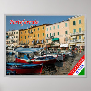 Poster Itália - Toscana - Isola d'Elba - Portoferraio -