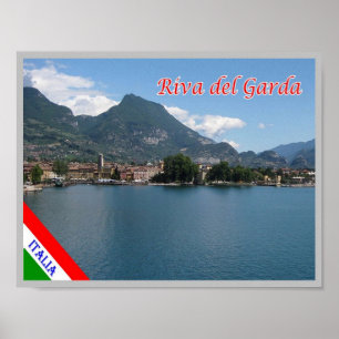 Poster Itália - Trentino Alto Adige - Riva del Garda -