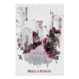 Póster ** Itália Vegetais Rua AP12 Poster artístico