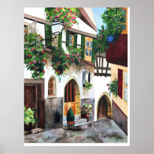 Poster italiano da casa de campo de CMCarlson
