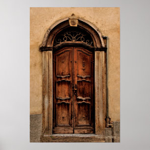 Poster italiano da porta