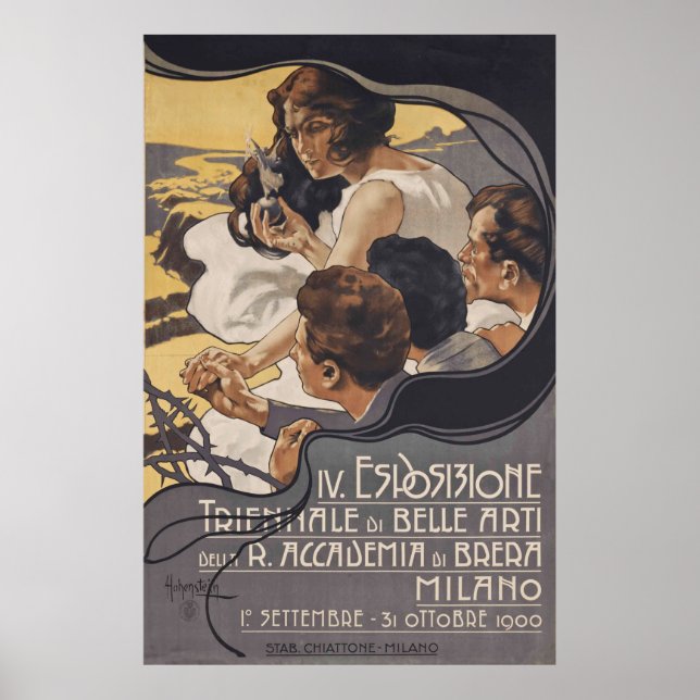 Poster Italiano Vintage (Frente)