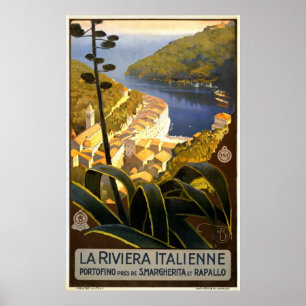 Poster Italienne de Riviera do La