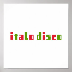 POSTER ITALO DISCO