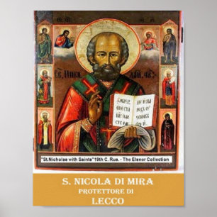 Poster Italy - Lombardy - San Nicola di Mira -