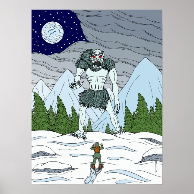 Poster Ithaqua Weird Horror Art (Frente)