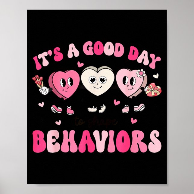 Poster It's A Beautiful Day To Shape Behaviors Yst Valent (Frente)