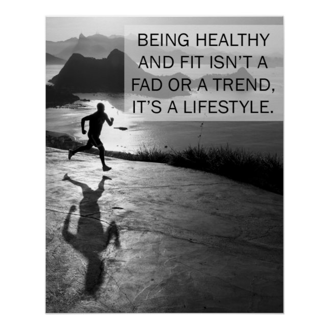 Póster It's a Lifestyle Motivational Poster (Frente)