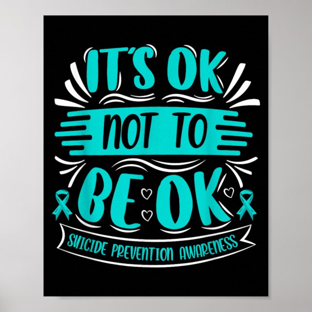 Poster Its Okay To Not Be Okay - (Frente)