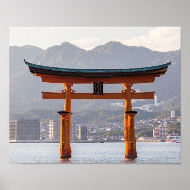 Póster Itsukushima Shrine, Japão (Frente)