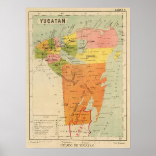 Poster Iucatão, México 2
