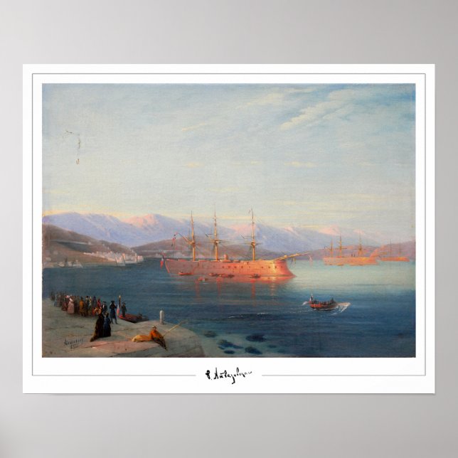 Poster Ivan Aivazovsky Zedign Cartaz de Arte #161 (Frente)
