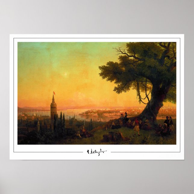 Poster Ivan Aivazovsky Zedign Cartaz de Arte #308 (Frente)