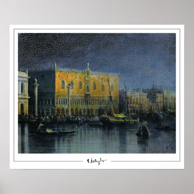 Poster Ivan Aivazovsky Zedign Cartaz de Arte #655 (Frente)