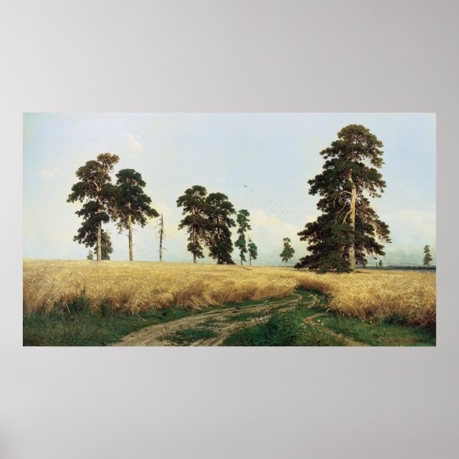 Póster Ivan Ivanovich Shishkin (1832 - 1898) (Frente)