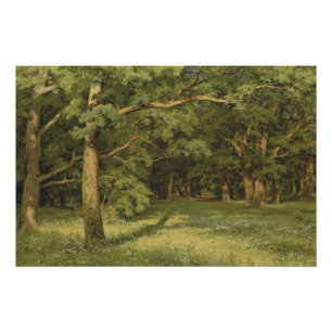 Póster Ivan Shiskin a floresta que cancela CC0350