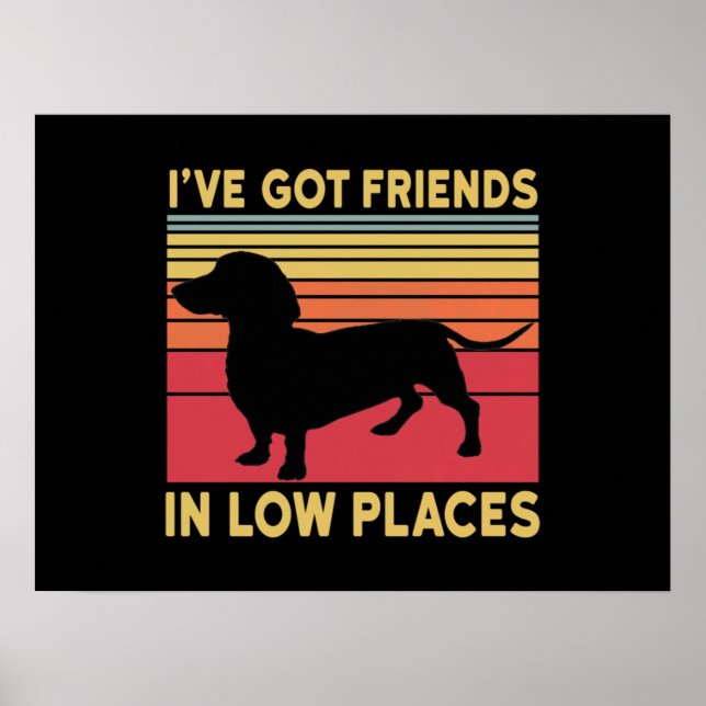 Poster Ive got friends in low places (Frente)