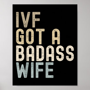 Poster Ivf Pai, Ivf Tem Uma Má Esposa