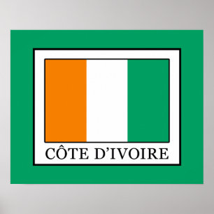 Póster Ivory Coast
