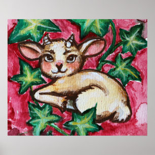 Poster Ivy Goat