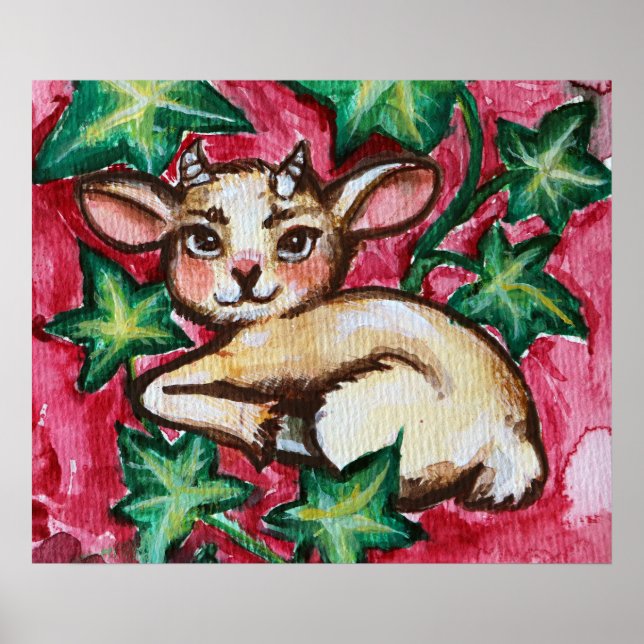 Poster Ivy Goat (Frente)