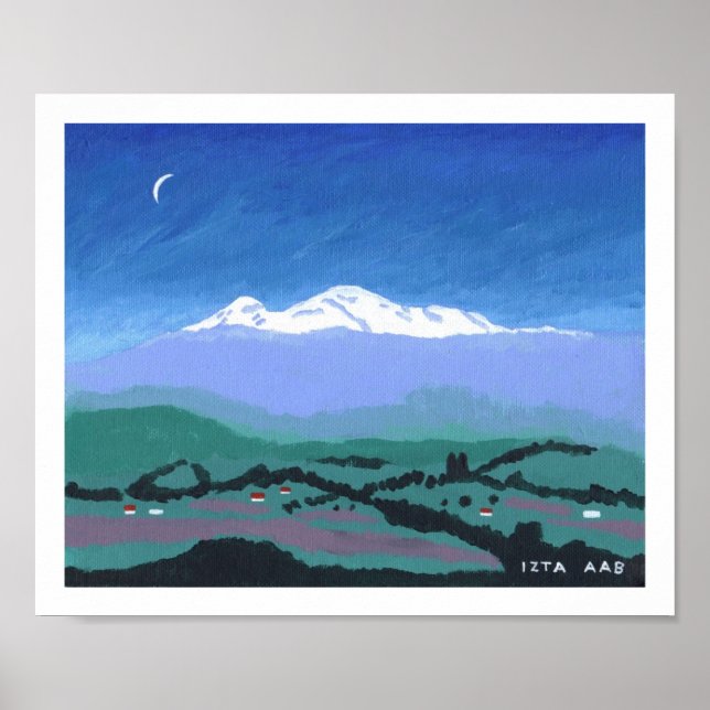 Poster Iztaccihualtl (Frente)